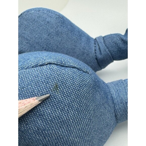 Mickey Mouse Disney X AE American Eagle Blue Denim Special Edition Plush 13" - Picture 11 of 11